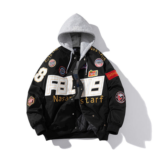 Couple’s American Motorcycle Baseball Jacket – Autumn/Winter 1