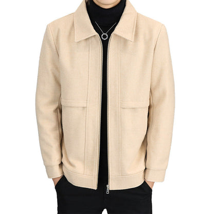 Men’s Polo Collar Jacket – East Season Casual Quality 1
