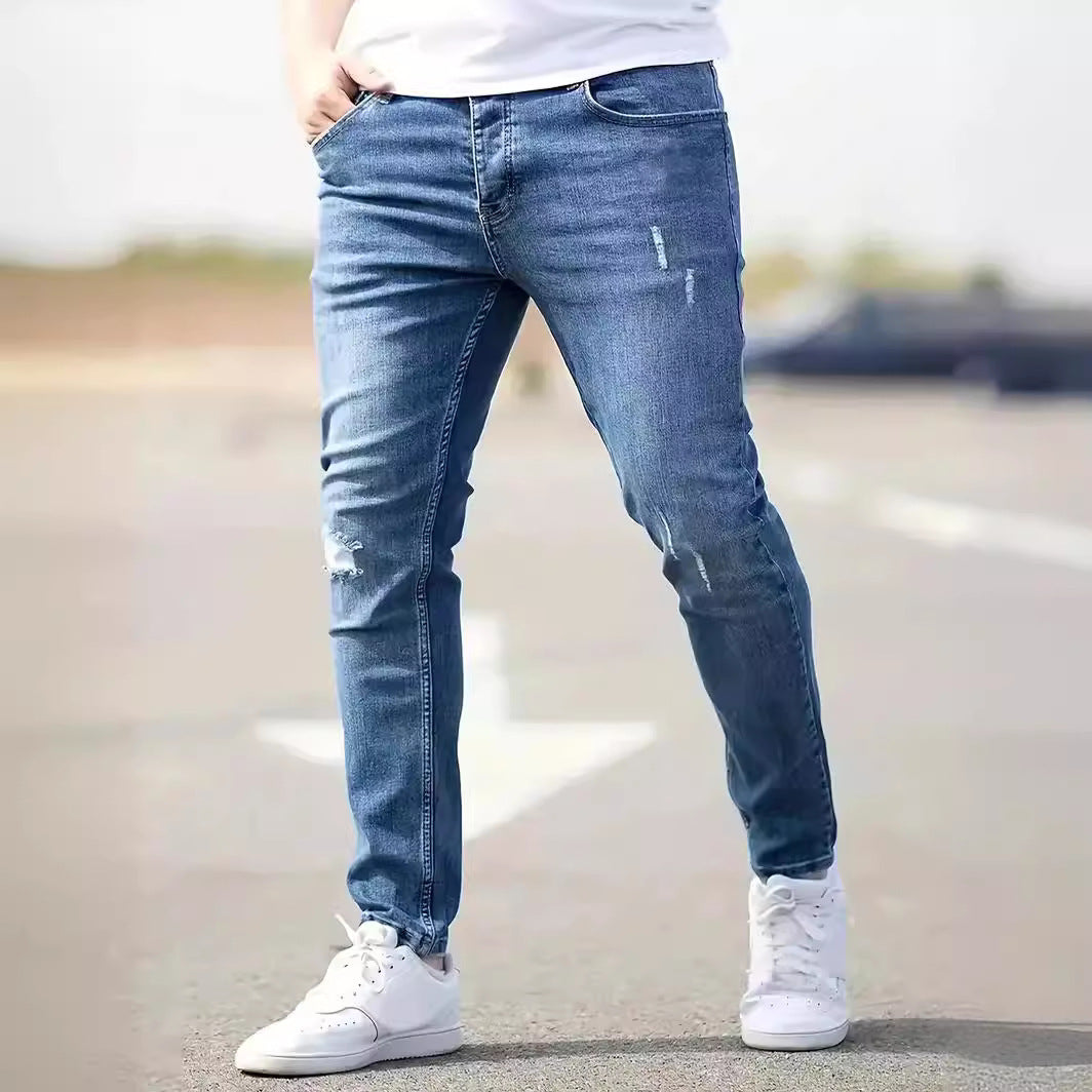 American Slim-Fit Stretch Jeans – Men’s Denim Pants - zenton