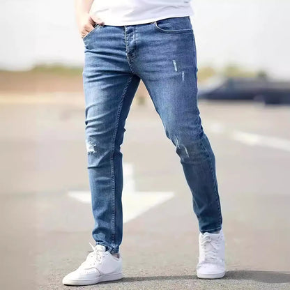 American Slim-Fit Stretch Jeans – Men’s Denim Pants - zenton