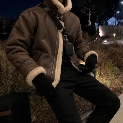 Men’s Korean-Style Winter Coat – Loose, Warm & Stylish 1