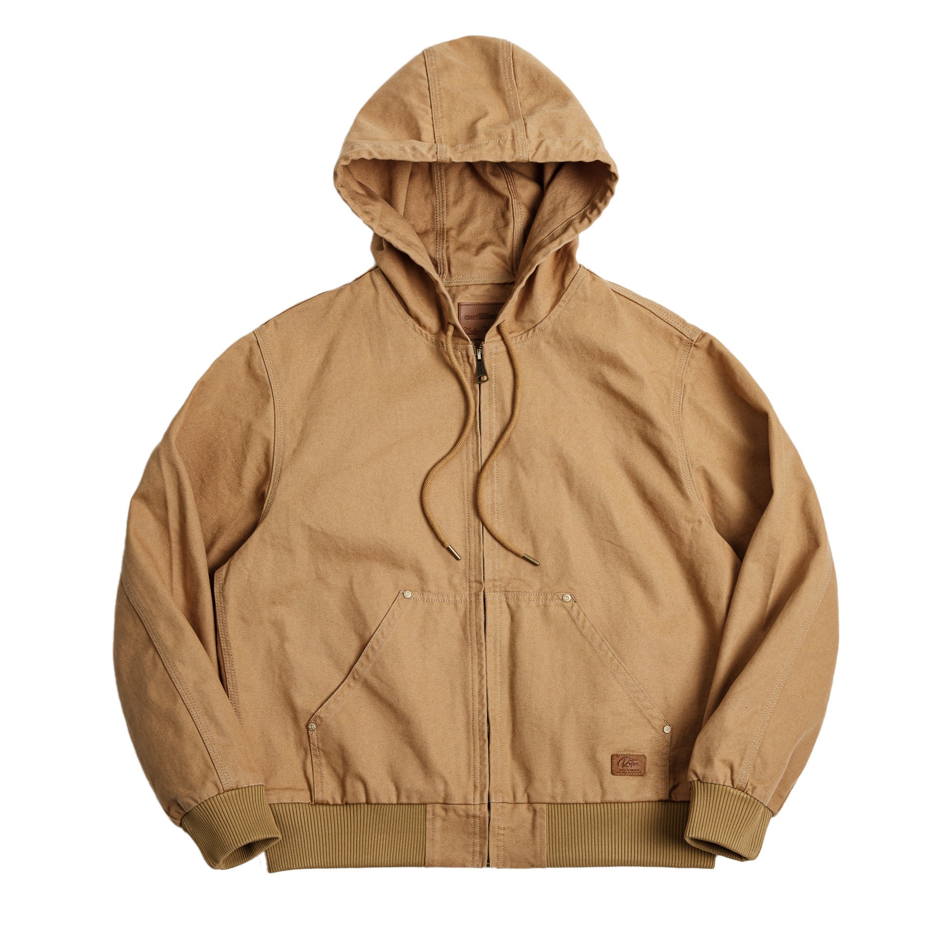 Madden Workwear Men’s Retro Hooded Jacket – American Style 1