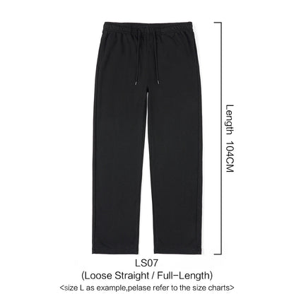 SIMWOOD 2025 Autumn New Oversize Jogger Pants Men Drawstring Trousers Casual Comfortable Tracksuits Plus Size Gym Sweatpants zenton