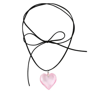 Elegant Love Heart Pendant – Bridal & Artificial Jewellery Set - zenton