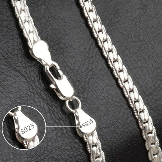 18K Gold & Silver Necklace – Elegant Jewels for Men & Women - zenton