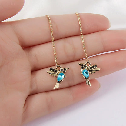 Little Bird Drop Earrings – Trendy Artificial Jewellery Set - zenton