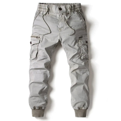 Cargo Pants Men Jogging Casual Pants Cotton Full Length Tactical Military Pants Trousers zenton