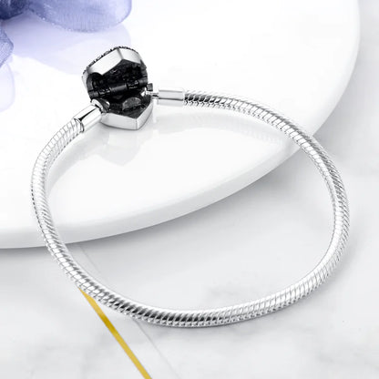 Peach Heart Zircon S925 Silver Jewel Bracelet for Women - zenton