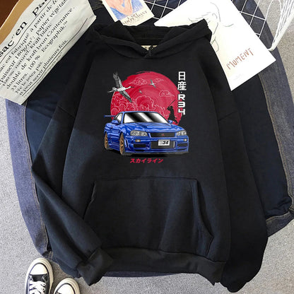 2024 JDM Print Sweatshirt – Men’s & Women’s Apparel zenton