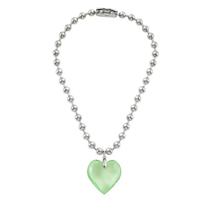 Elegant Love Heart Pendant – Bridal & Artificial Jewellery Set - zenton