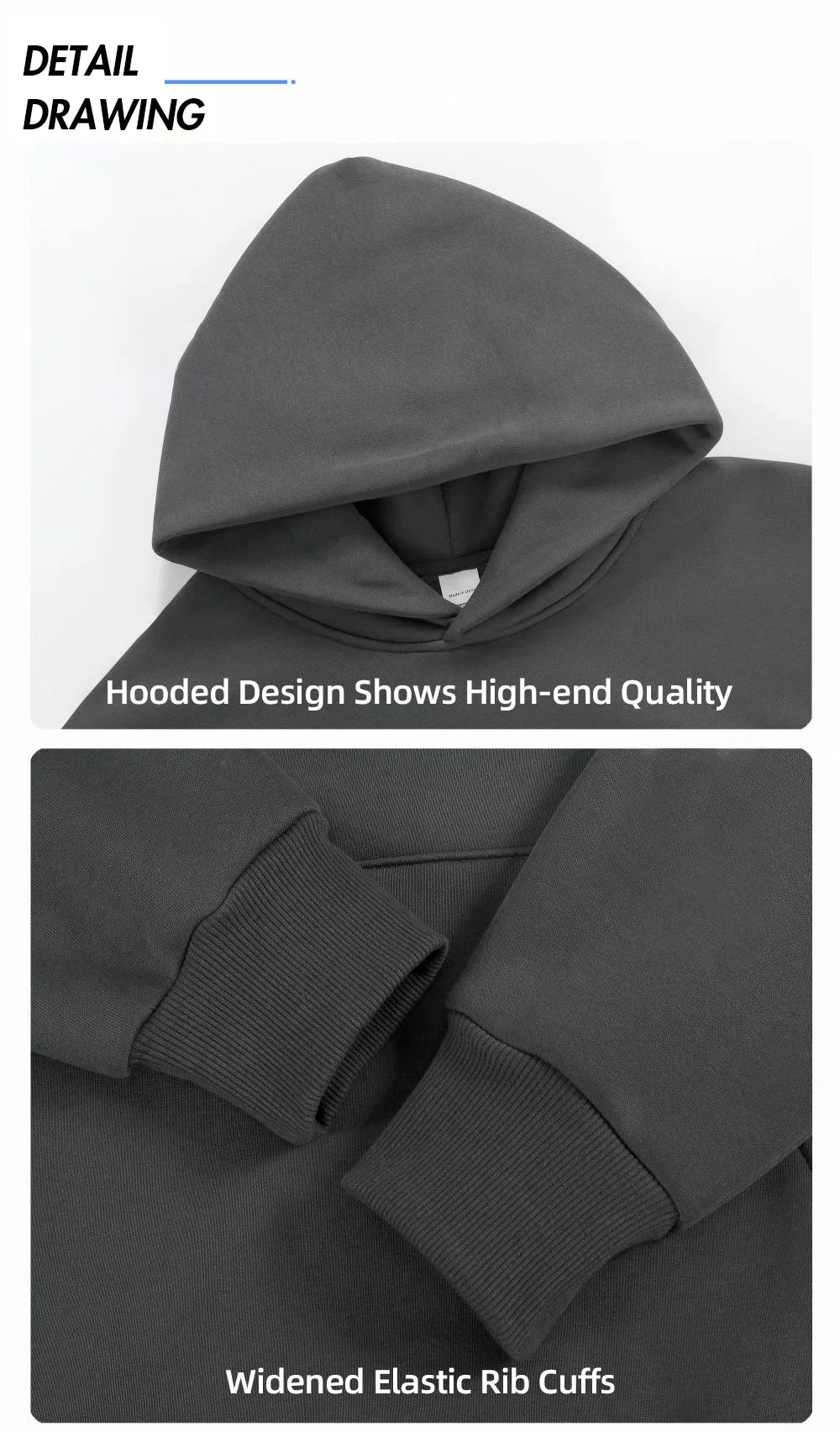 Heavy Weight Cotton Aura Hoodie – Stylish Winter Apparel zenton