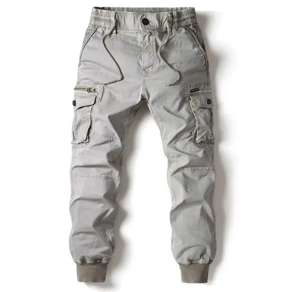 Cargo Pants Men Jogging Casual Pants Cotton Full Length Tactical Military Pants Trousers zenton