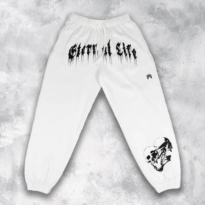 2024 European and American Men's New Year Wear Sports Pants Casual Sports Training Pants Men's Gym Pants zenton