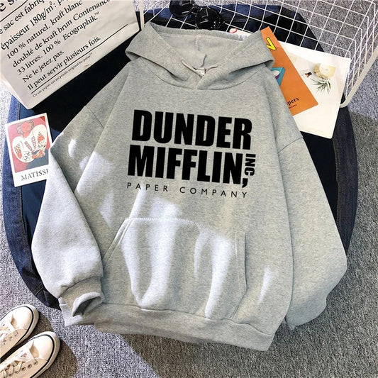 The Office Dunder Mifflin INC Paper Hoodie - zenton
