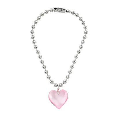 Elegant Love Heart Pendant – Bridal & Artificial Jewellery Set - zenton