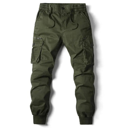 Cargo Pants Men Jogging Casual Pants Cotton Full Length Tactical Military Pants Trousers zenton