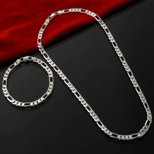 Jewels 925 Sterling Chain Jewelry Set - zenton
