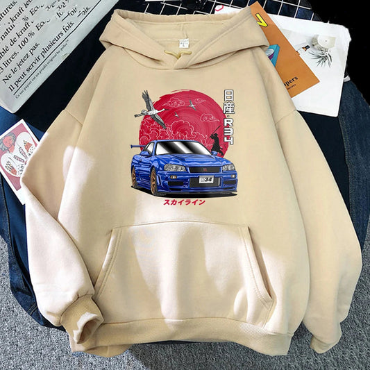 2024 JDM Print Sweatshirt – Men’s & Women’s Apparel zenton