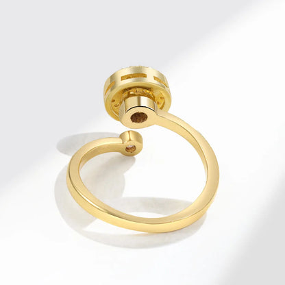Opal Spinner Ring – Anti-Stress Jewelry Jewel for Women - zenton