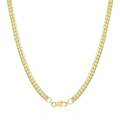 18K Gold & Silver Necklace – Elegant Jewels for Men & Women - zenton