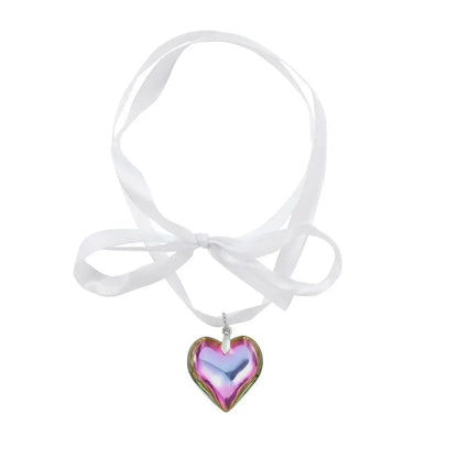 Elegant Love Heart Pendant – Bridal & Artificial Jewellery Set - zenton