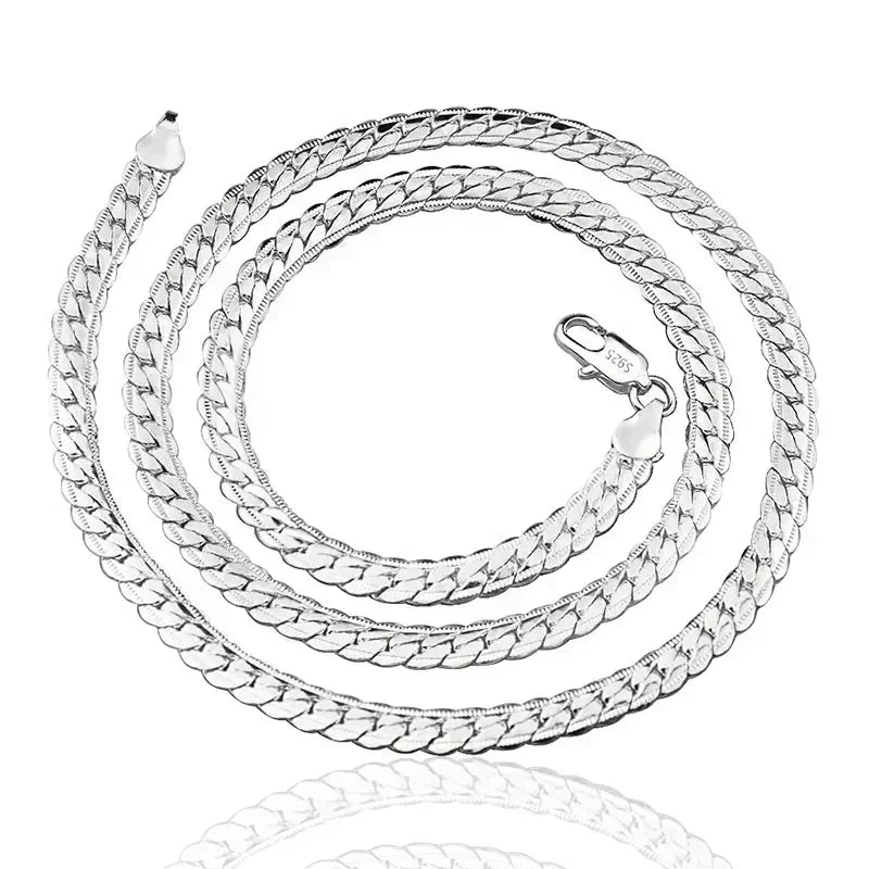 18K Gold & Silver Necklace – Elegant Jewels for Men & Women - zenton