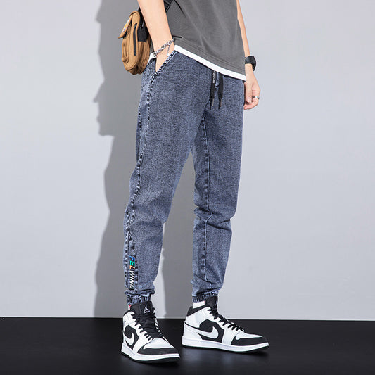 Men’s Loose Fit Harlan Jeans – Casual Denim Pants - zenton