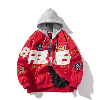 Couple’s American Motorcycle Baseball Jacket – Autumn/Winter 1