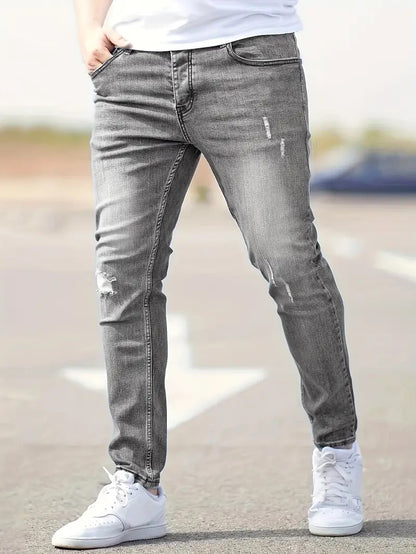 American Slim-Fit Stretch Jeans – Men’s Denim Pants - zenton