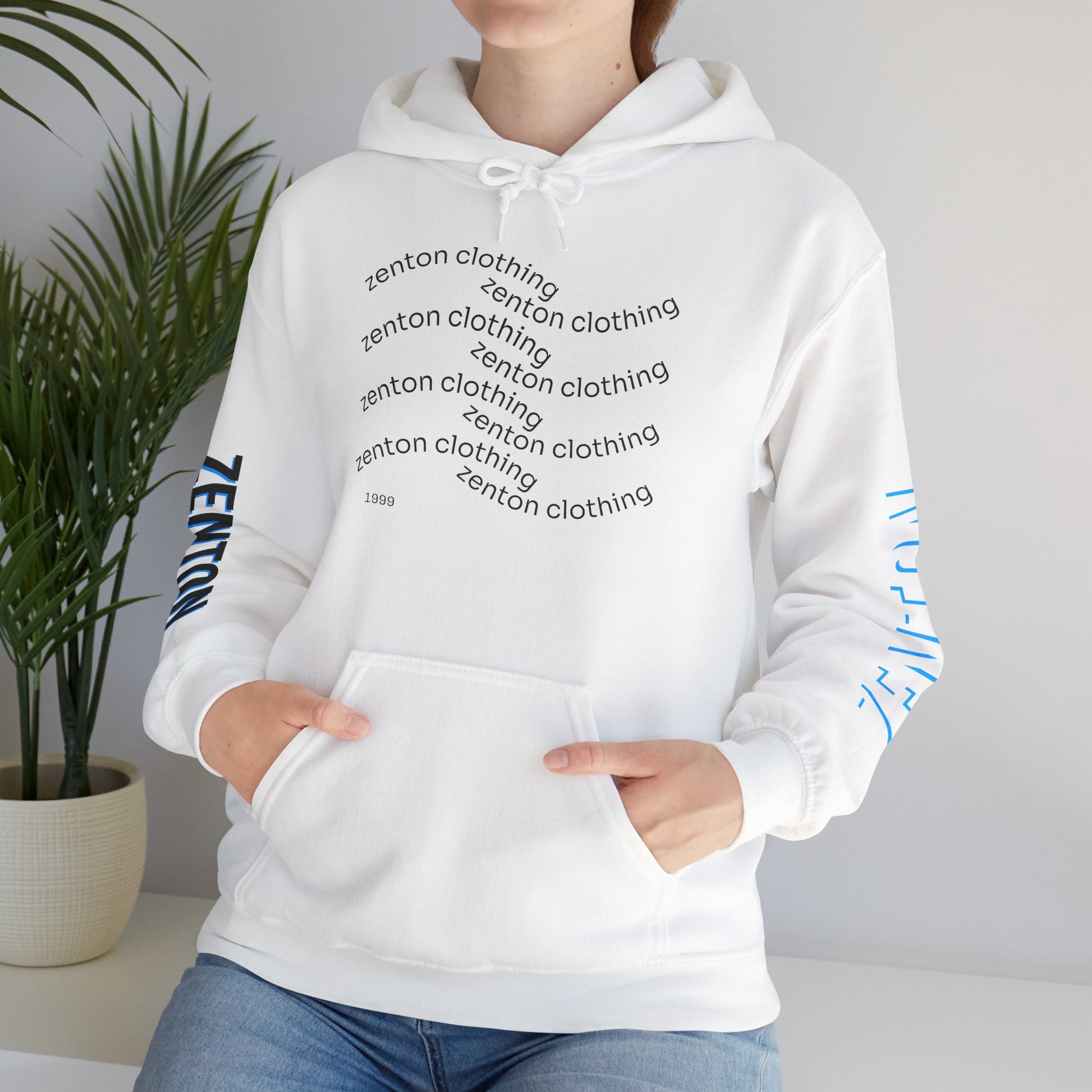 Zenton Premium Unisex Hooded Sweatshirt - zenton