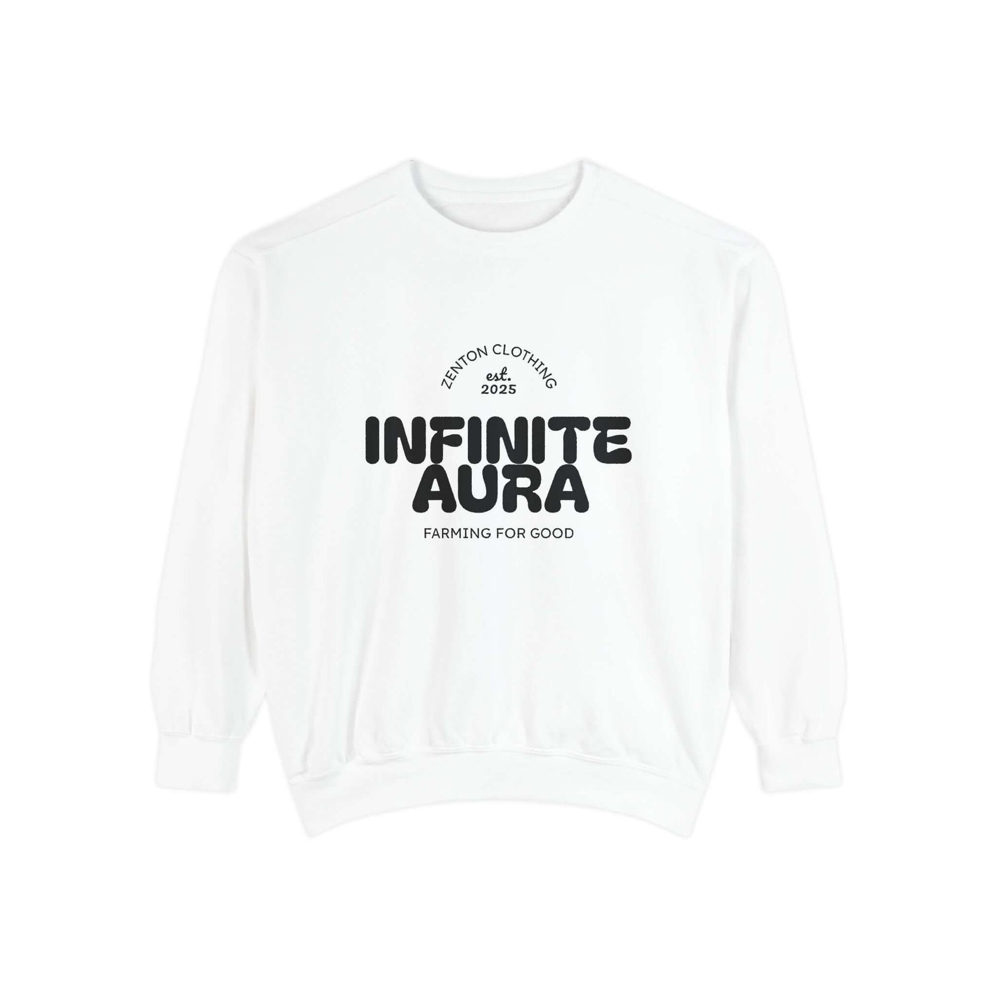 Zenton Infinite Aura Farming Sweatshirt - zenton