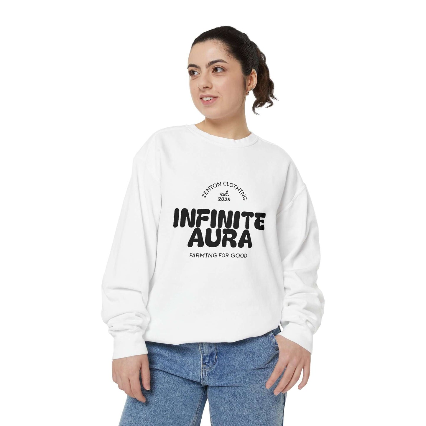 Zenton Infinite Aura Farming Sweatshirt - zenton