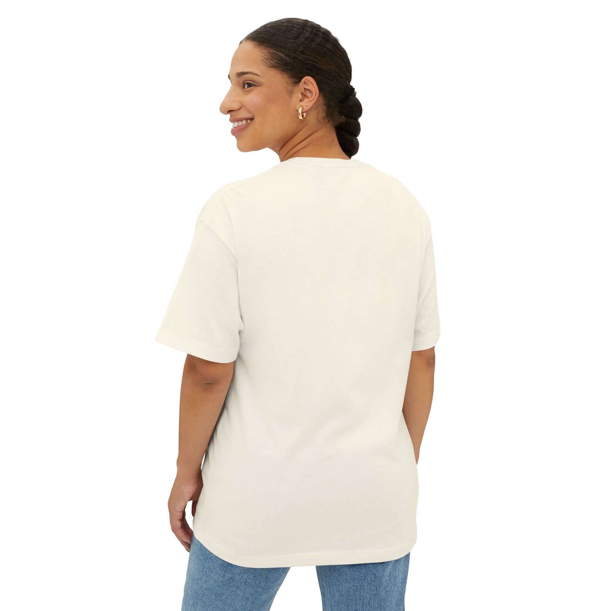 Zenton Unisex Oversized Boxy Tee - Casual Everyday Wear - zenton