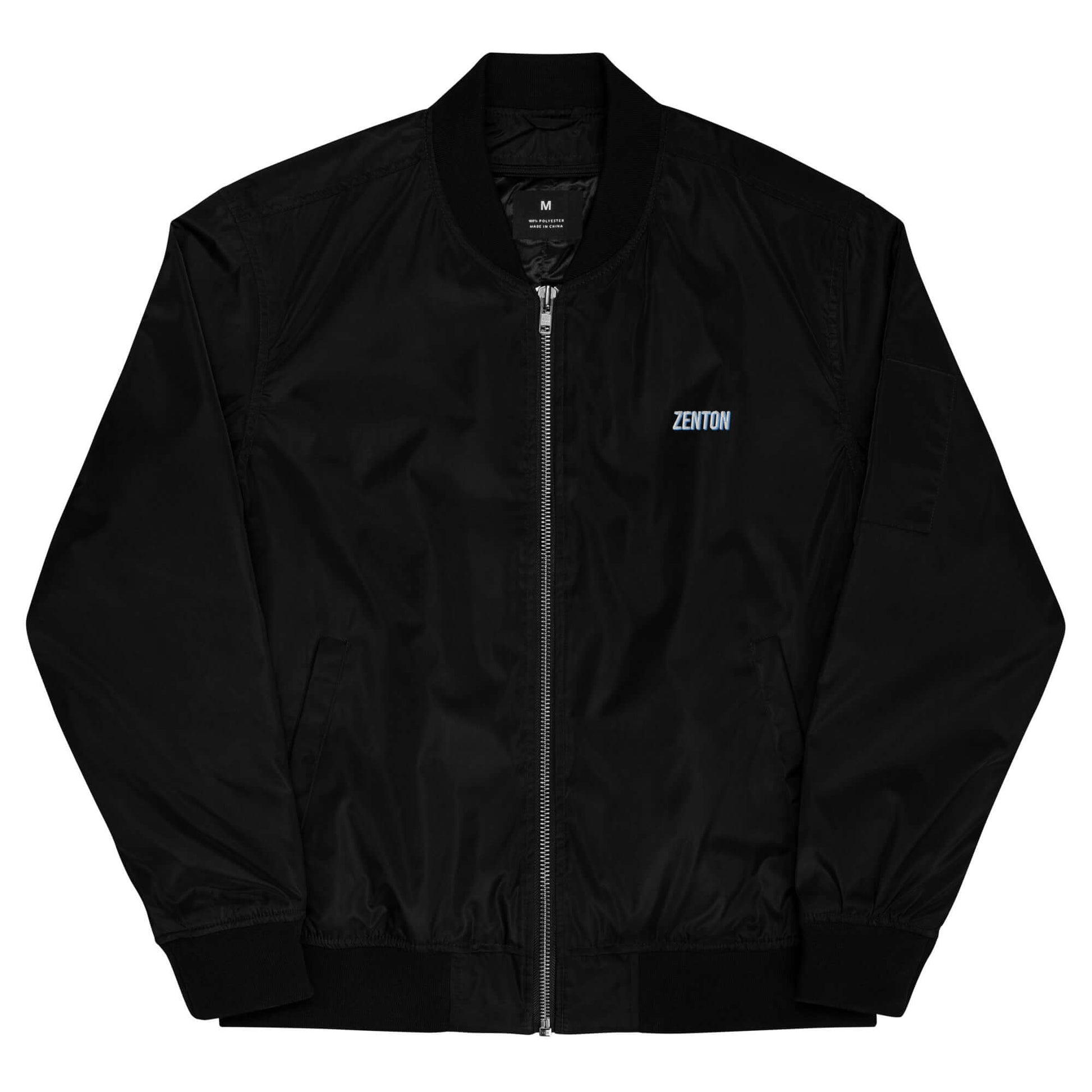 Zenton Premium Recycled Bomber Jacket - zenton